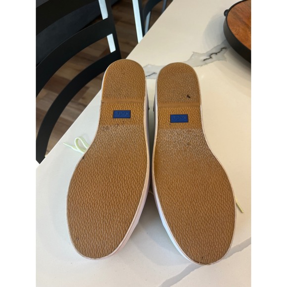 Keds Triple Up Fade Canvas platform sneaker Mint Green Size 9 - Picture 5 of 9